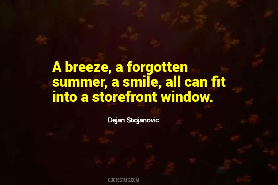 Quotes About The Summer Breeze #988321