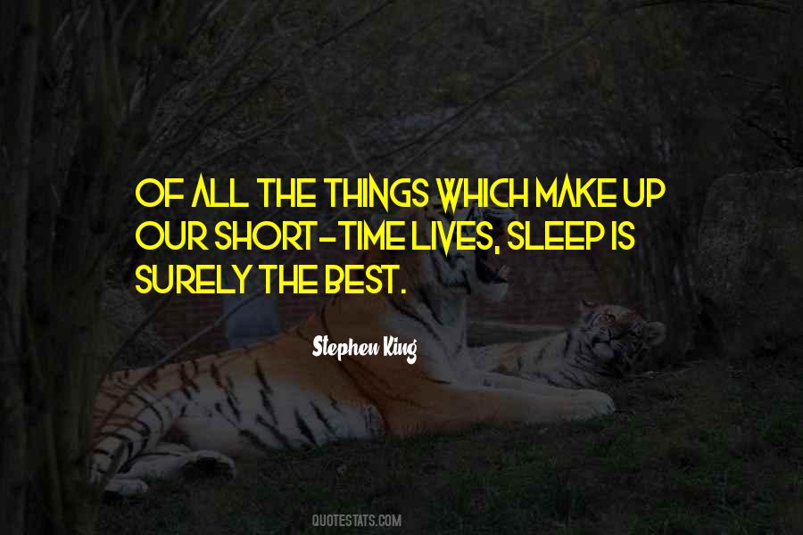 Sleep All The Time Quotes #592866