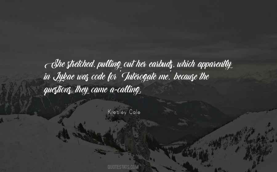 Quotes About Lykae #1266961