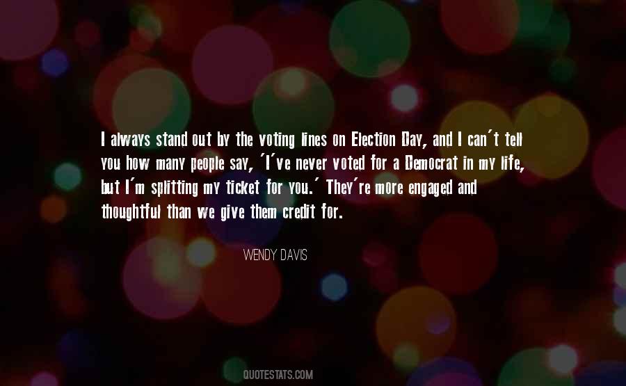 On Voting Quotes #495959