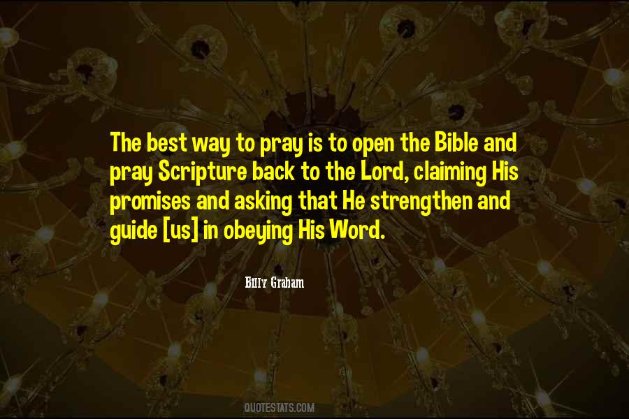 Bible And Prayer Quotes #1576630
