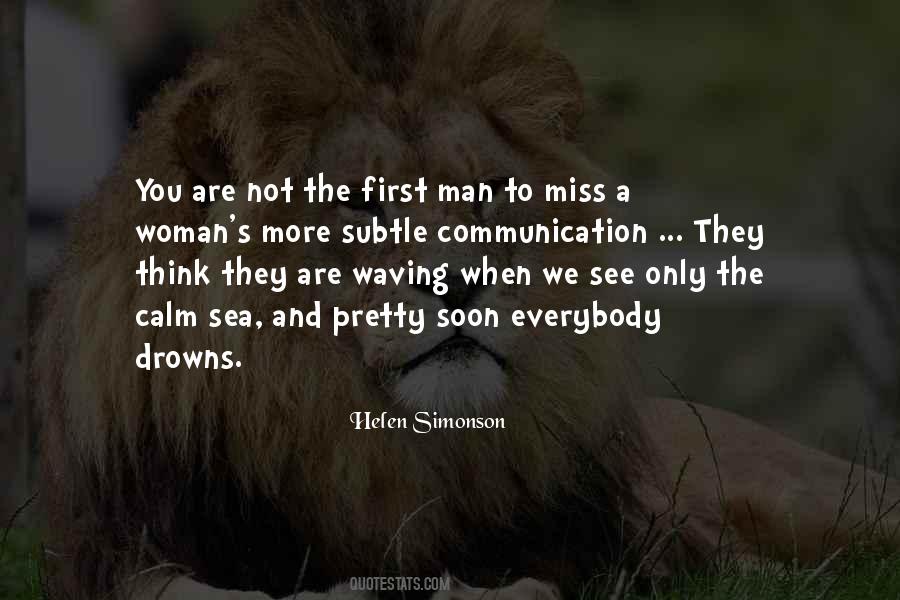 First Man And Woman Quotes #967174