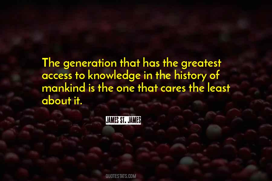 Greatest Generations Quotes #168898