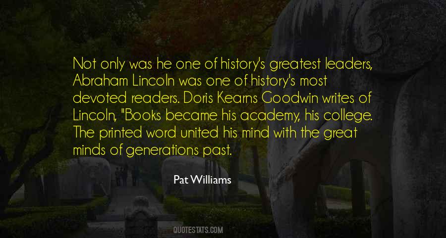 Greatest Generations Quotes #1741860