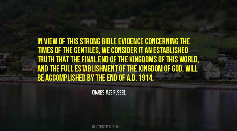 Bible End Times Quotes #435861