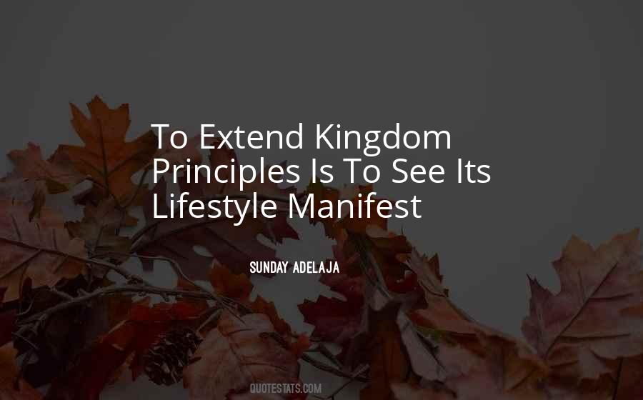Kingdom Principles Quotes #1349767
