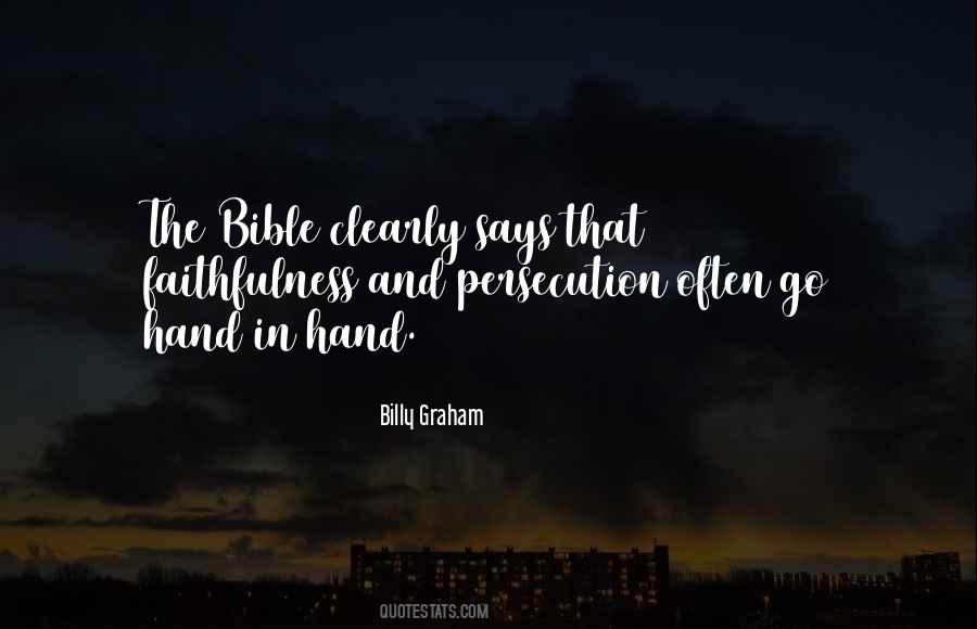 Bible Faithfulness Quotes #1559910