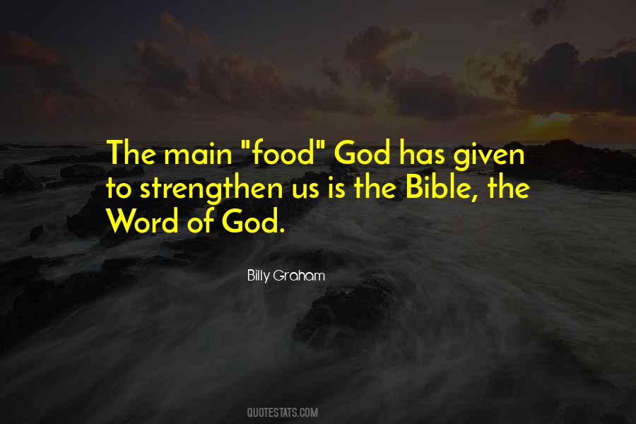 Bible Food Quotes #1848759