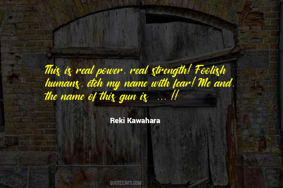 Real Power Quotes #1103883