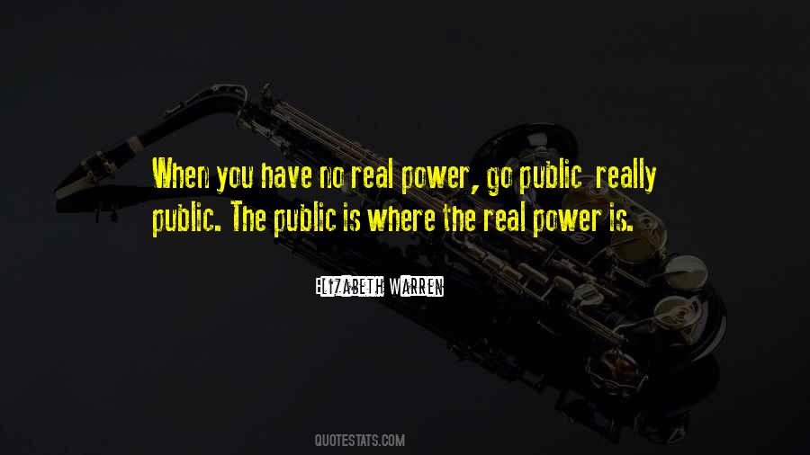 Real Power Quotes #1316019