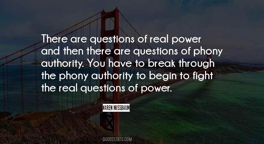 Real Power Quotes #889500