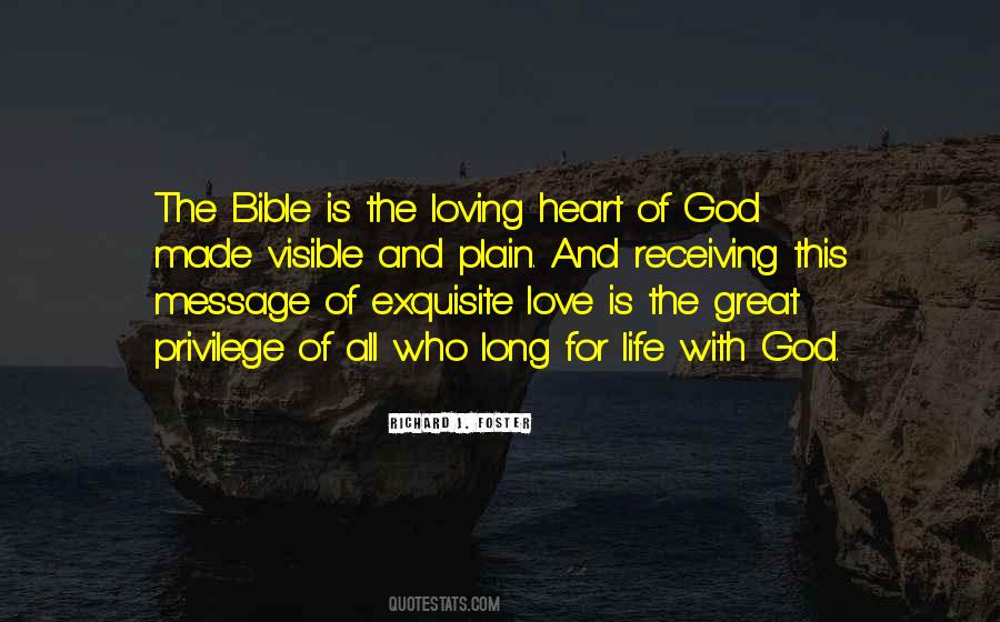 Bible God Love Quotes #436992