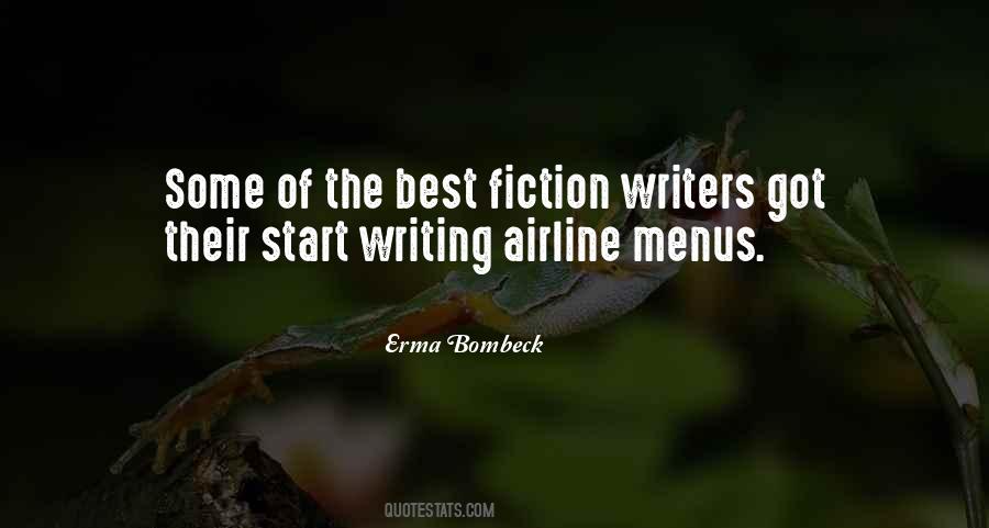 Fiction Writers Quotes #1293438
