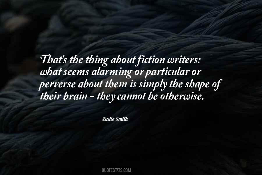Fiction Writers Quotes #149312