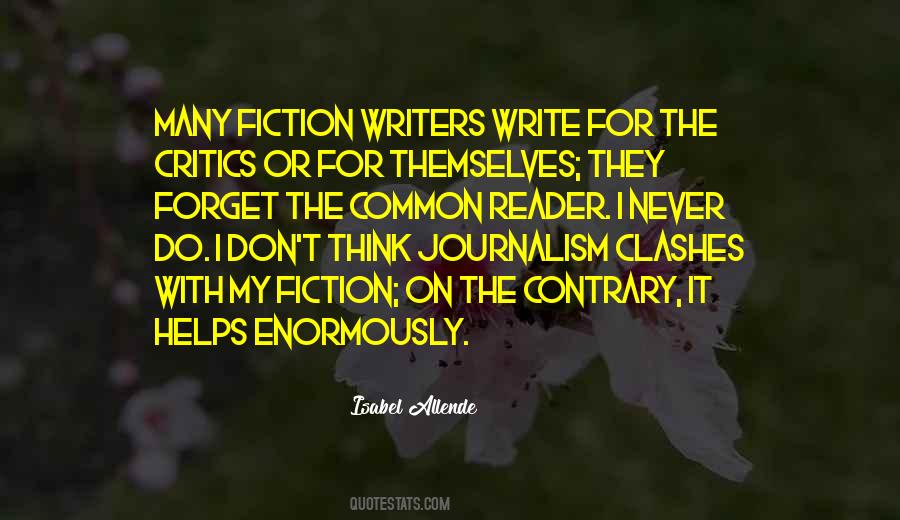 Fiction Writers Quotes #1541247