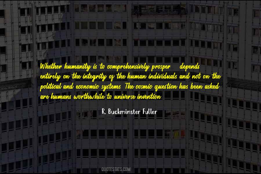 Buckminster Fuller Political Quotes #403585