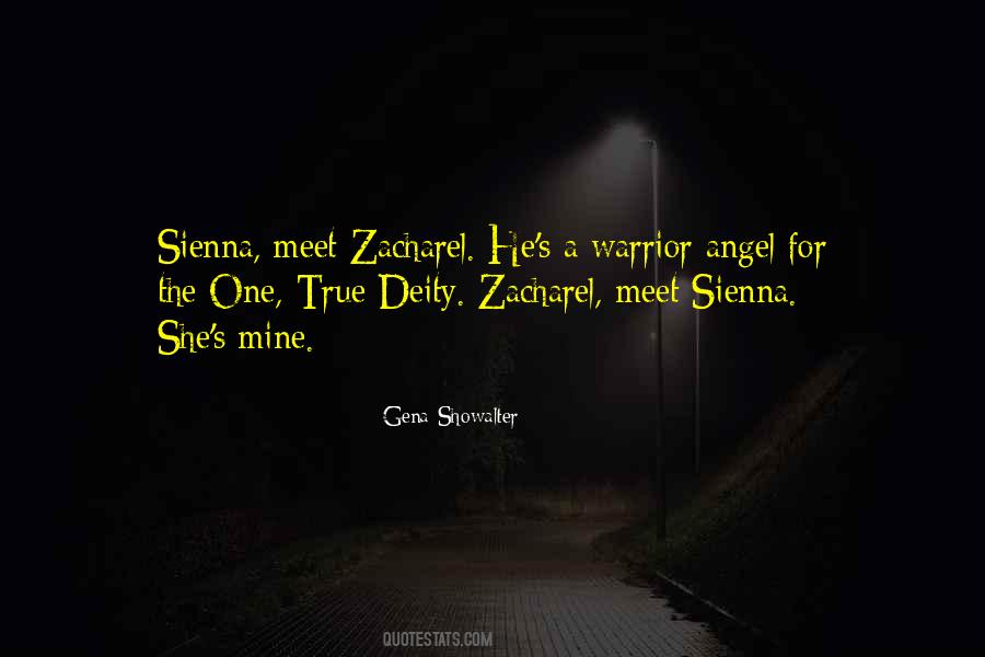 Warrior Angel Quotes #1085937