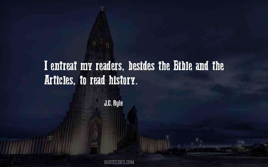 Bible Readers Quotes #1501617