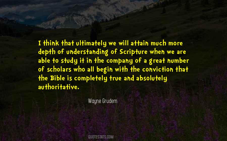 Bible Scholars Quotes #1637288