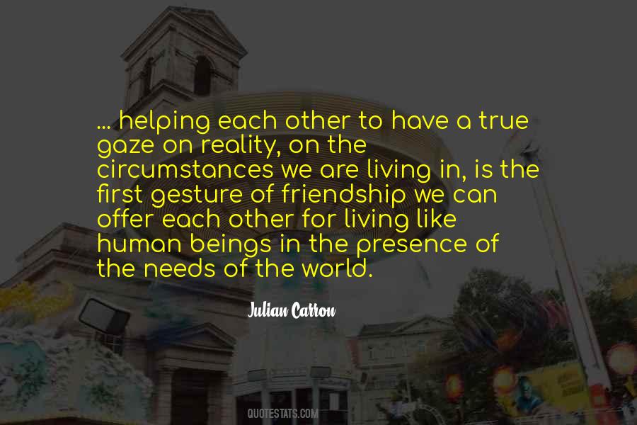 Friendship Reality Quotes #800448
