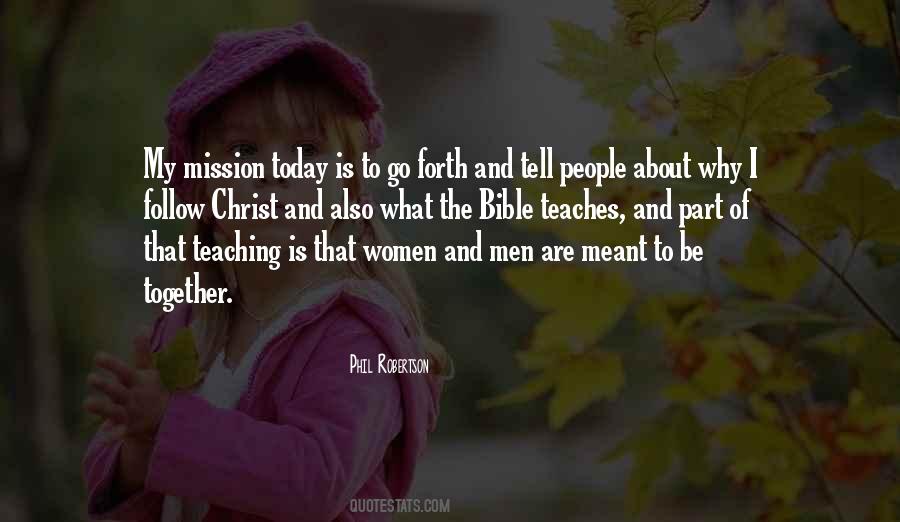Bible Teaching Quotes #1266617