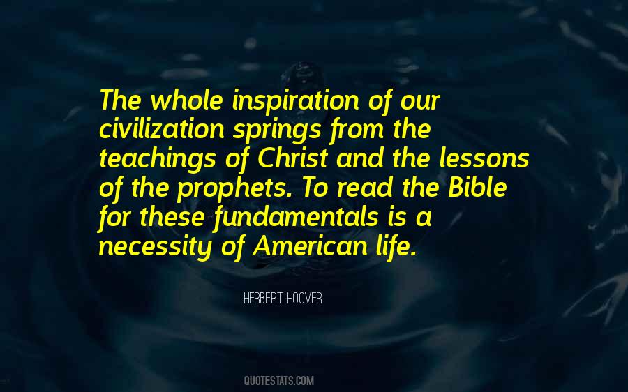 Bible Teaching Quotes #1611380