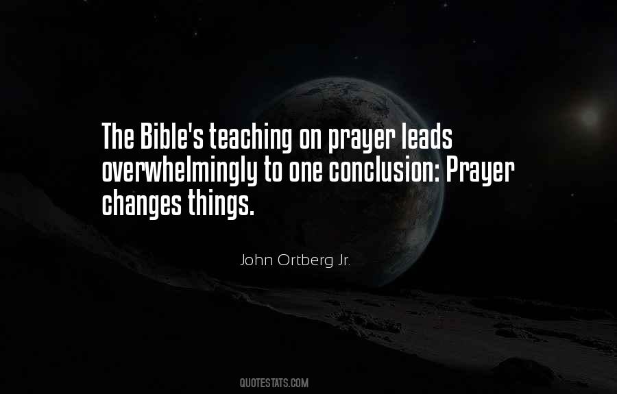 Bible Teaching Quotes #199971