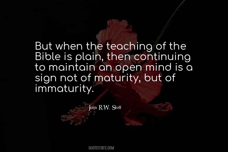 Bible Teaching Quotes #278769