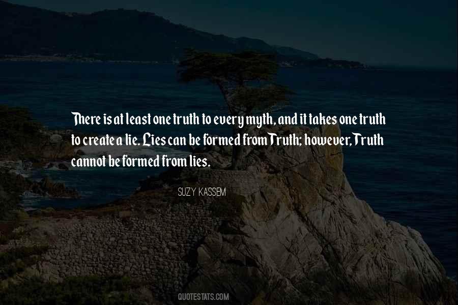 Truth Myth Quotes #1662362
