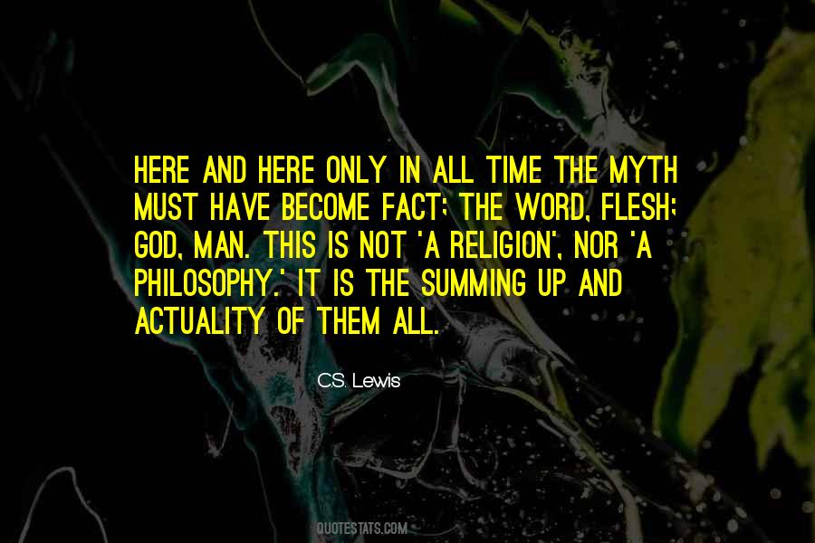 Truth Myth Quotes #977537