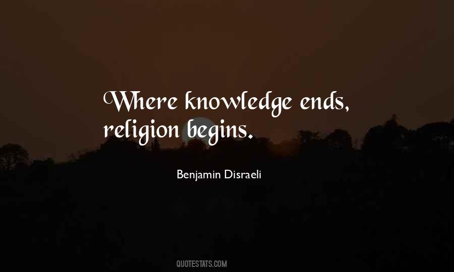 Knowledge Religion Quotes #526638