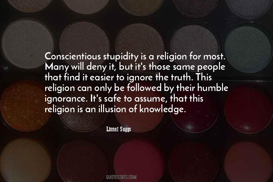 Knowledge Religion Quotes #587902