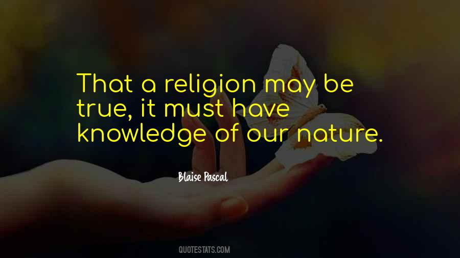 Knowledge Religion Quotes #656617