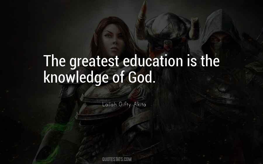 Knowledge Religion Quotes #740030