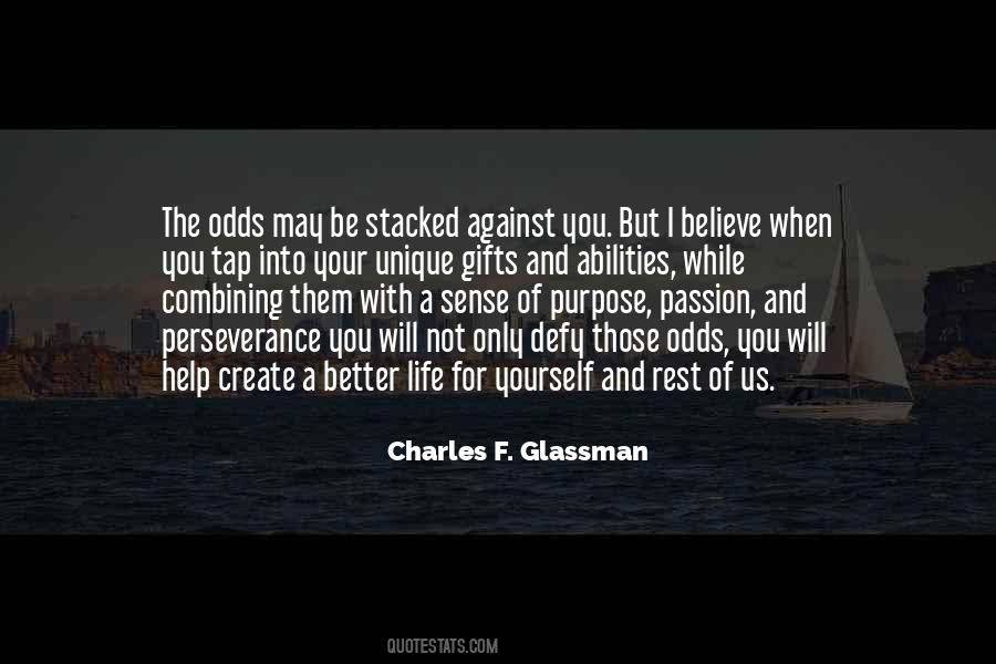 Against Odds Quotes #199898