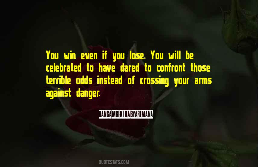 Against Odds Quotes #552551
