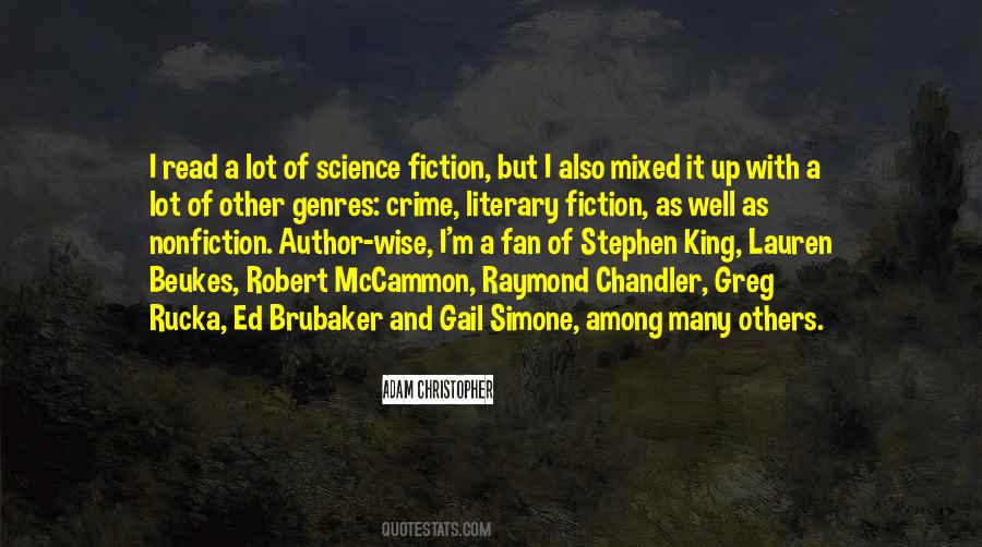 Science Fiction Author Quotes #1135193