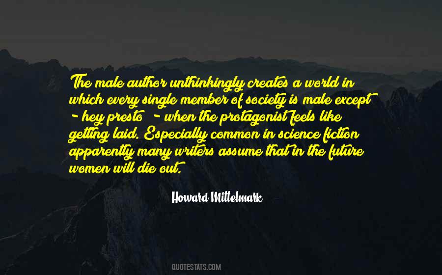 Science Fiction Author Quotes #1819229
