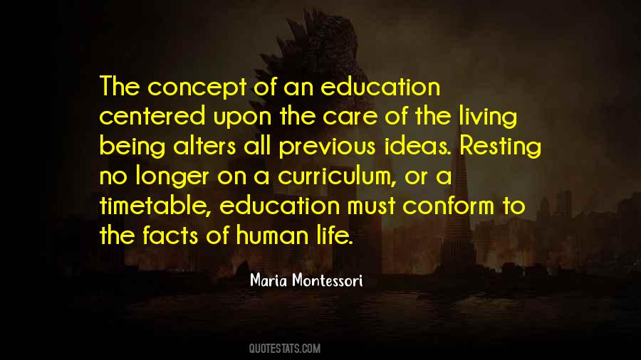 Life Maria Montessori Quotes #1582370