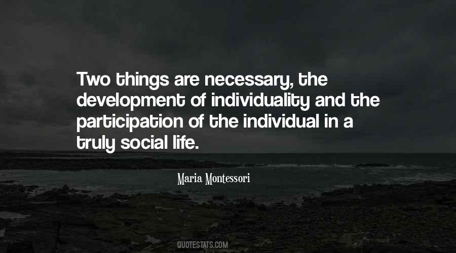 Life Maria Montessori Quotes #1648107