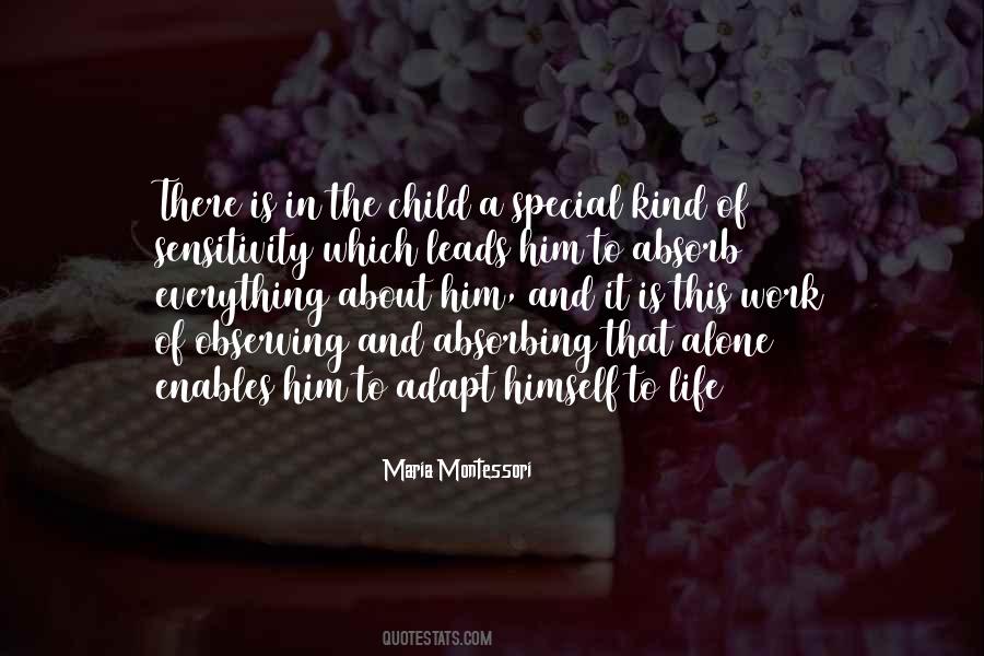 Life Maria Montessori Quotes #217451