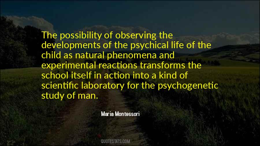 Life Maria Montessori Quotes #53884