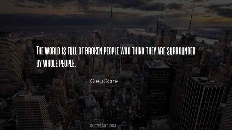 Broken People Quotes #1344001