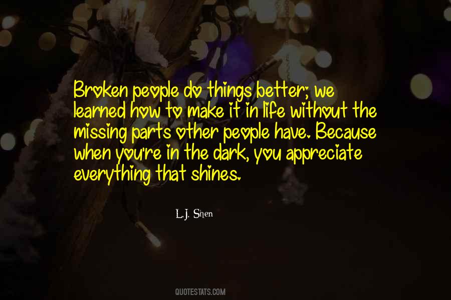 Broken People Quotes #1410650
