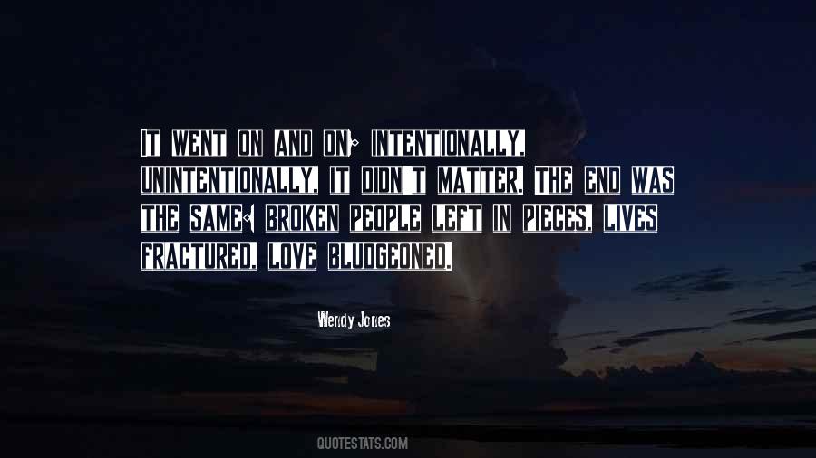 Broken People Quotes #1700391