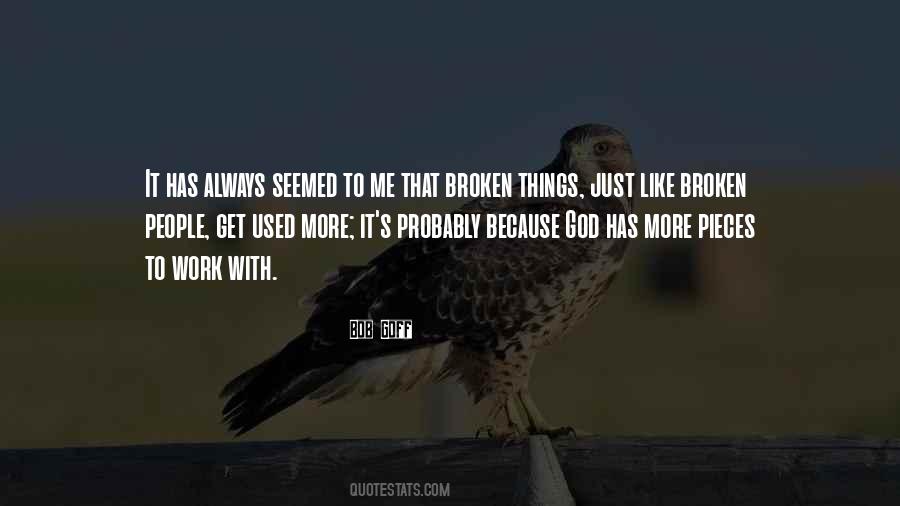 Broken People Quotes #718409