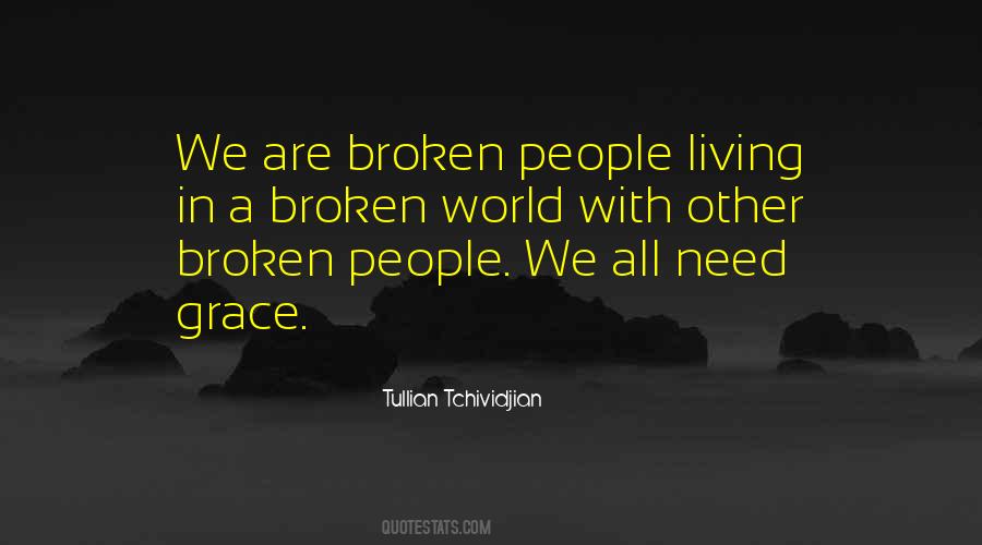 Broken People Quotes #849500
