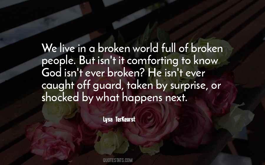 Broken People Quotes #952847