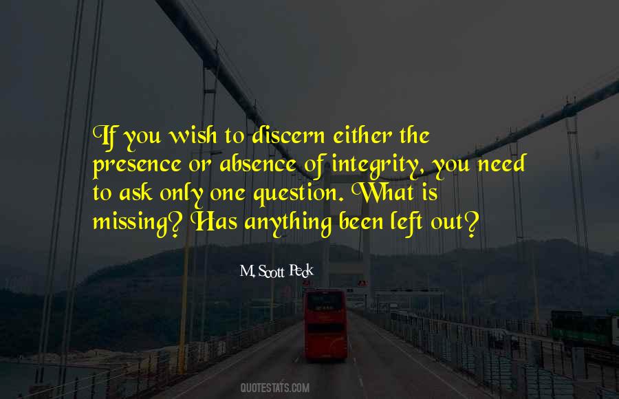 One Question Quotes #61196