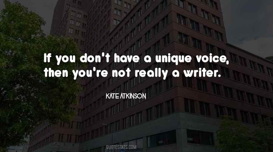 Unique Voice Quotes #27795